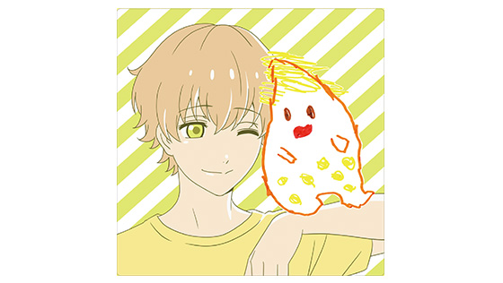 空閑くんのイラストがとってもかわいい！