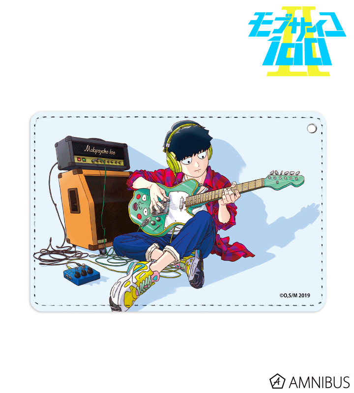 描き下ろしイラスト 影山茂夫 演奏ver. 1ポケットパスケース