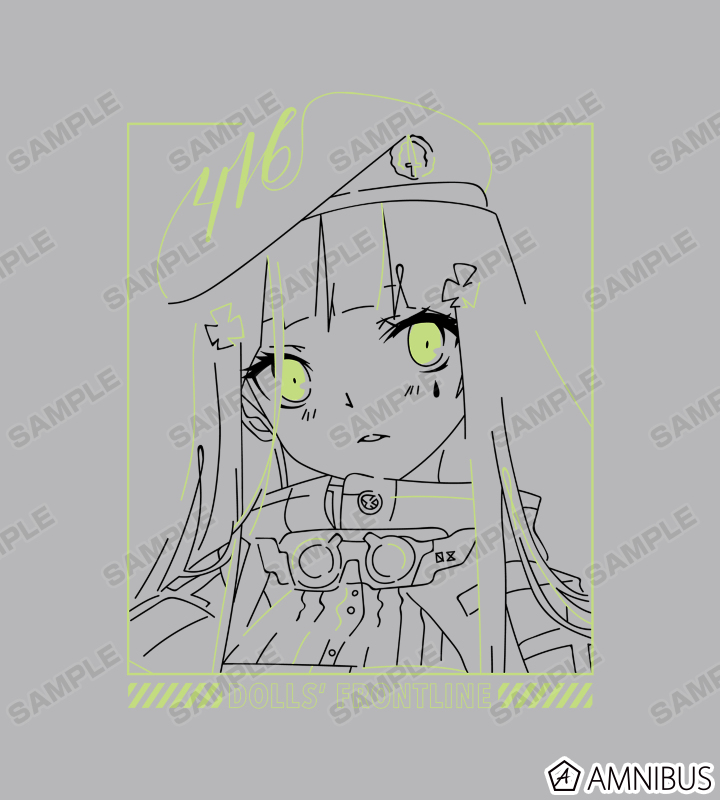 ドールズフロントラインFavorite M4A1モチーフドッキングビッグパーカー ドールズフロントラインFavorite M4A1モチーフドッキングビッグ