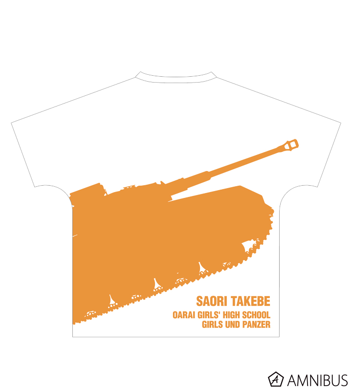 武部沙織 Ani-Art フルグラフィックTシャツ