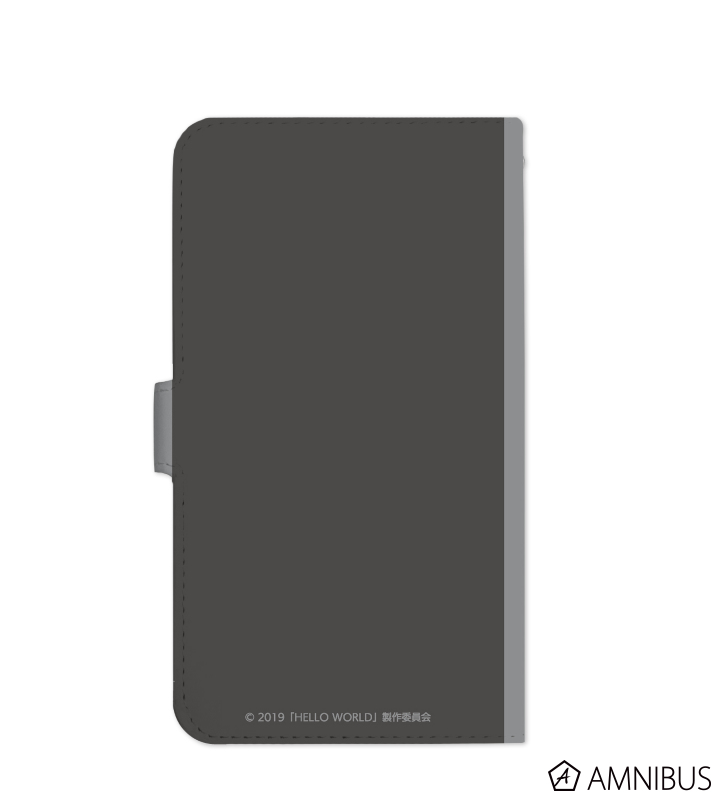 ラインアート手帳型スマホケース