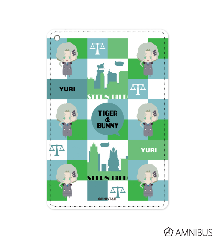 Tiger Bunny ユーリ ペトロフ Nordiq 1ポケットパスケース Amnibus アムニバス