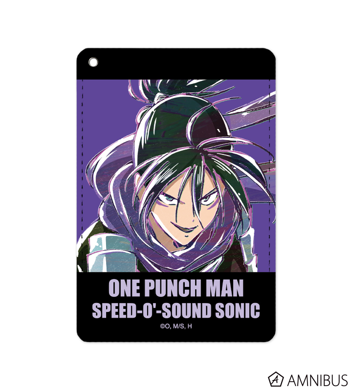 ワンパンマン 音速のソニック Ani Art 1ポケットパスケース Amnibus アムニバス