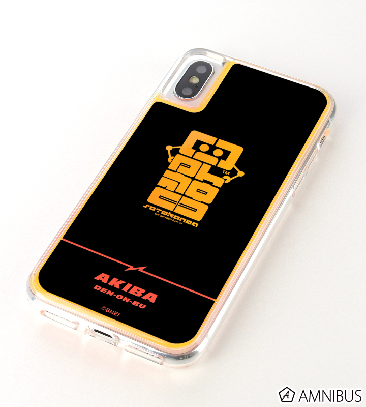 外神田文芸高校 ネオンサンドiPhoneケース