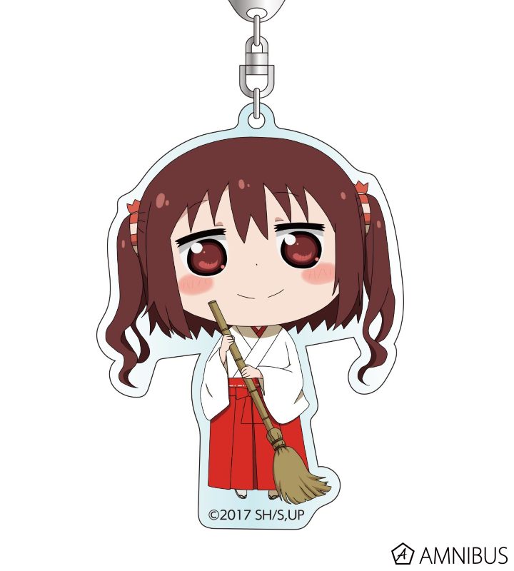 巫女服アクリルキーホルダー(海老名)