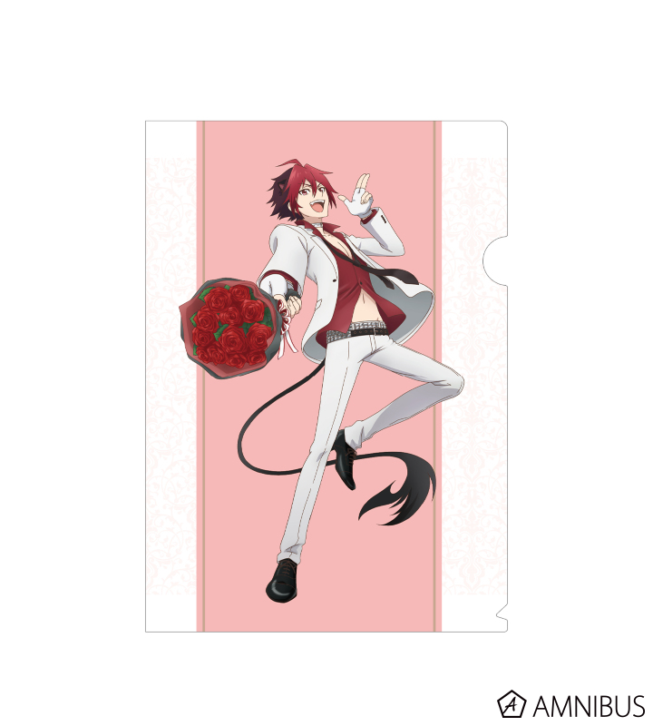 Show By Rock 描き下ろしイラスト クロウ ホワイトデーver クリアファイル Amnibus アムニバス