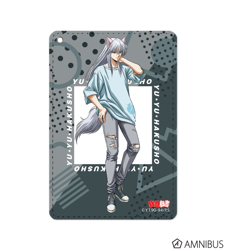 幽 遊 白書 描き下ろしイラスト 妖狐蔵馬 90 Sカジュアルver 1ポケットパスケース Amnibus アムニバス 幽 遊 白書 描き下ろしイラスト 妖狐蔵馬 90 Sカジュアルver 1ポケットパスケース Amnibus アムニバス