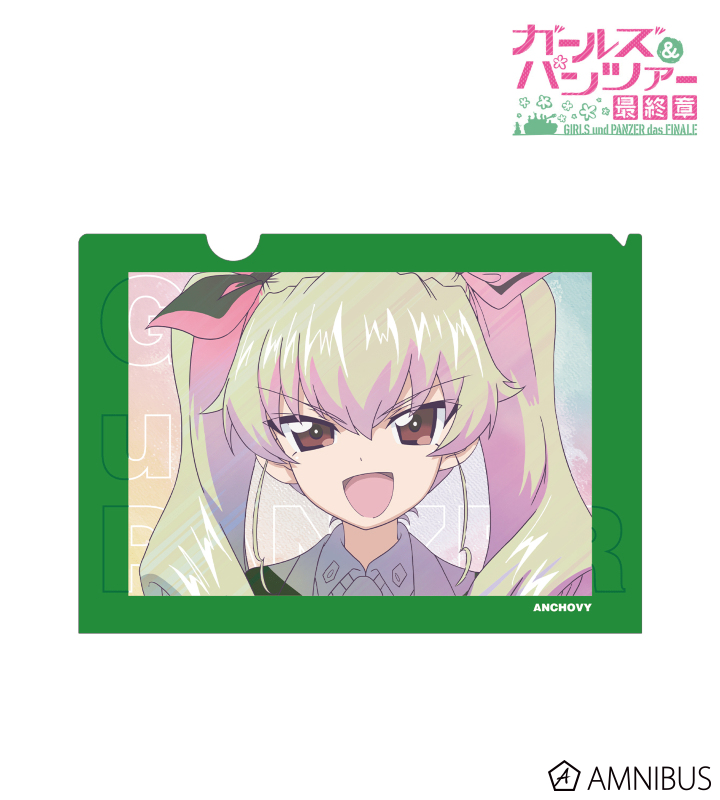 アンチョビ Ani-Art clear label クリアファイル