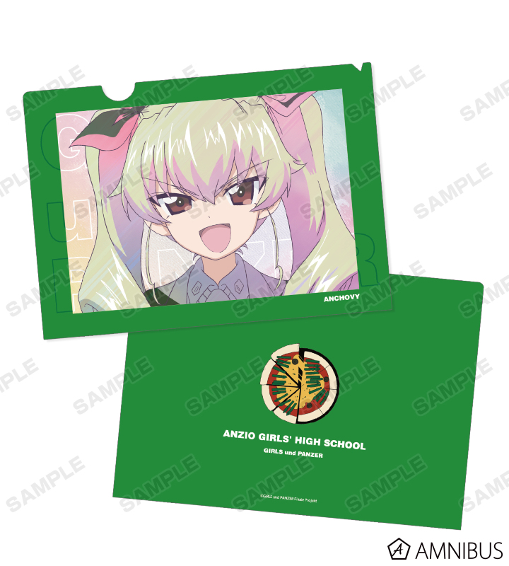 アンチョビ Ani-Art clear label クリアファイル
