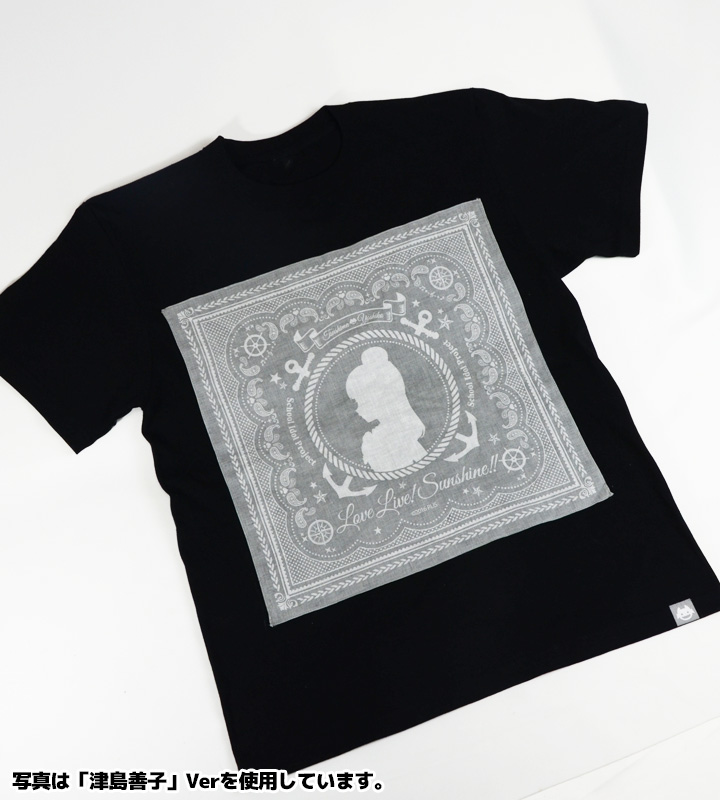 ラブライブ！サンシャイン!! - バンダナTシャツ（黒澤ダイヤ