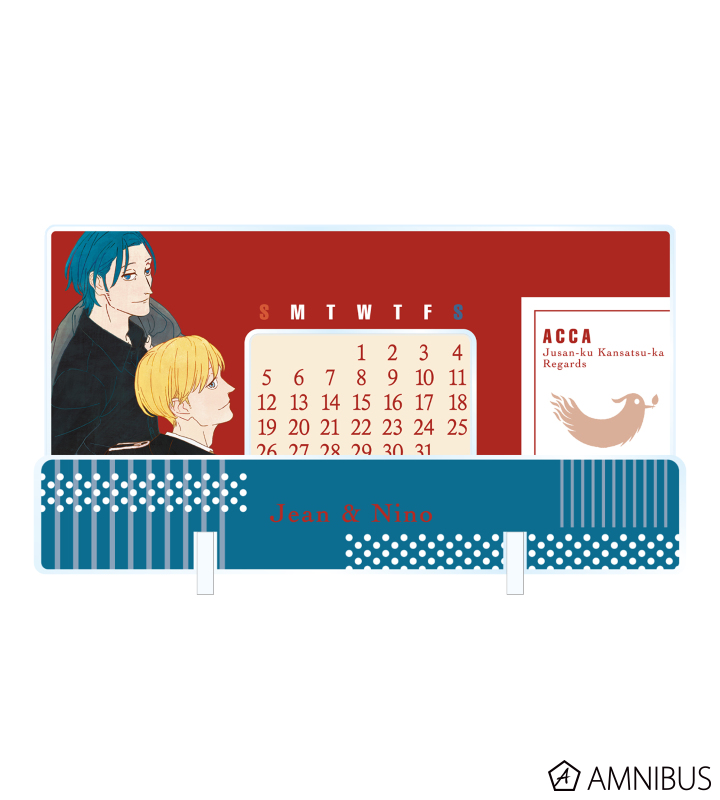 卓上アクリル万年カレンダー