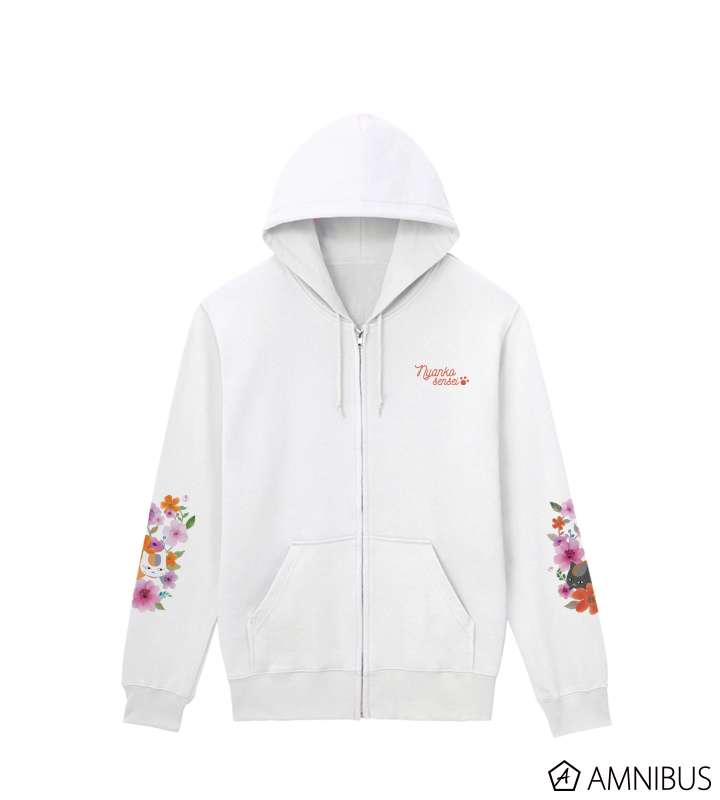 夏目友人帳 ニャンコ先生 ジップパーカー レディース Amnibus アムニバス
