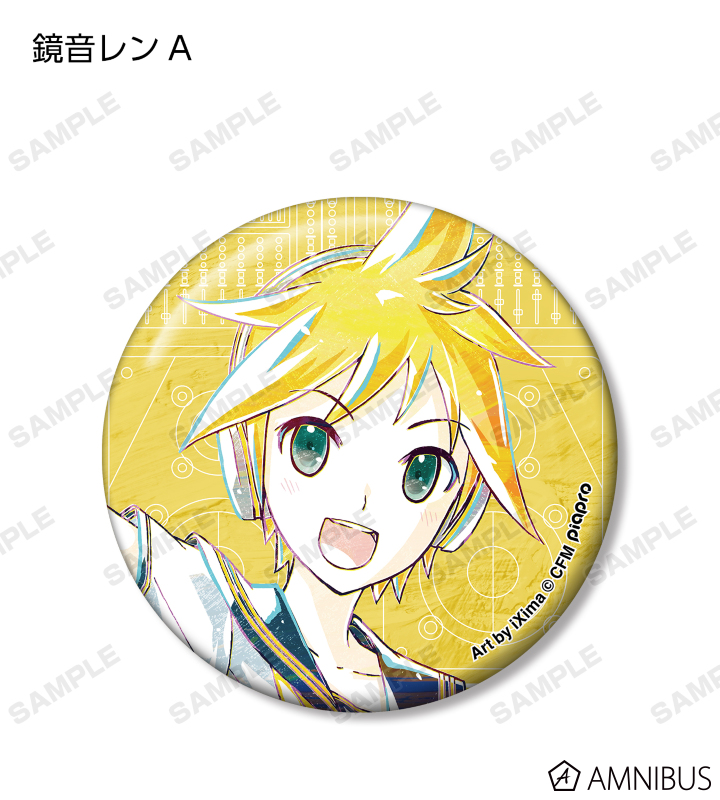 鏡音リン 缶バッジ Art by.R_りんご trcan_gt_web_vol2_A_220918_03-