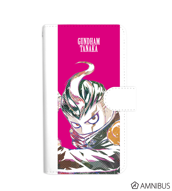 ダンガンロンパ１ ２ Reload 田中眼蛇夢 Ani Art 手帳型スマホケース Amnibus アムニバス