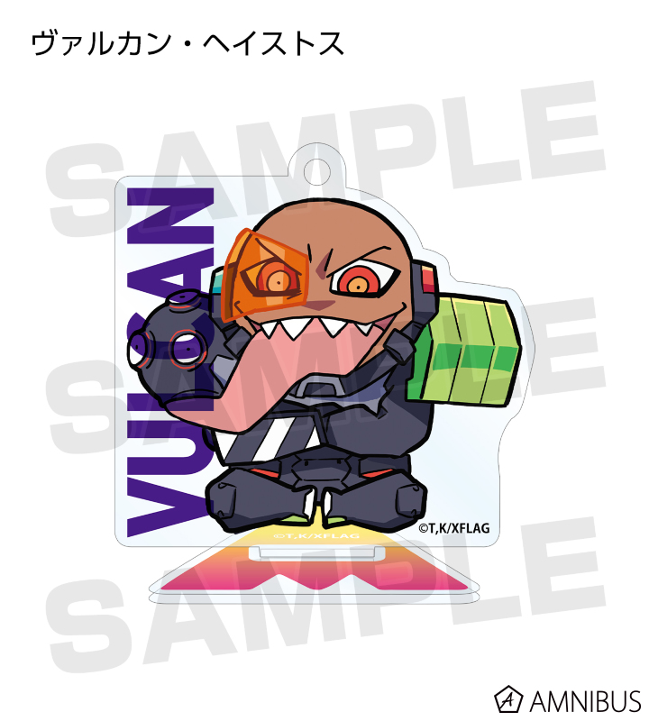 トレーディングアクリルスタンドキーホルダー