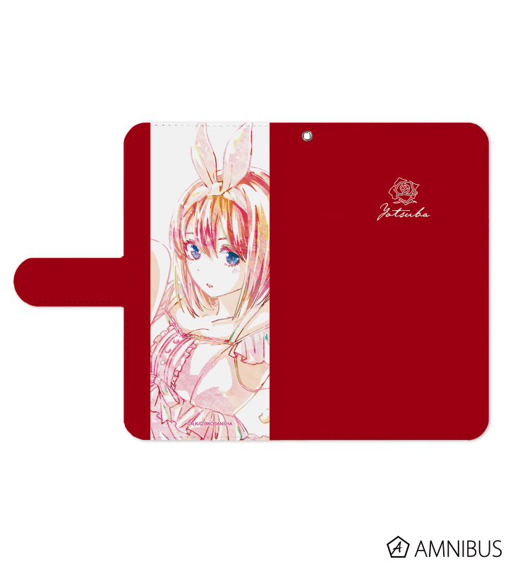 五等分の花嫁 - 四葉 Ani-Art 手帳型スマホケース vol.2