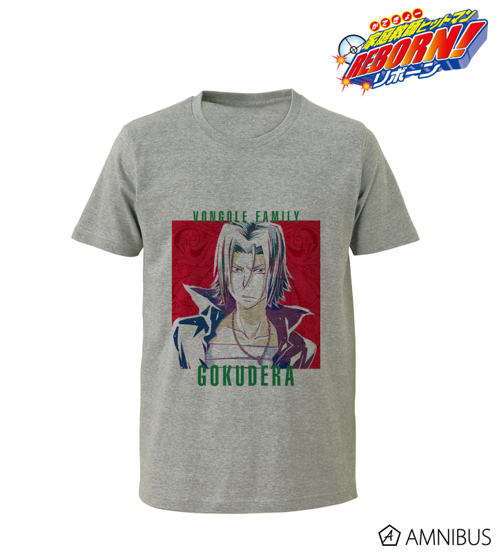 家庭教師ヒットマンREBORN! Tシャツ 家庭教師ヒットマンREBORN! - 描き下ろし 獄寺 隼人 カジュアル