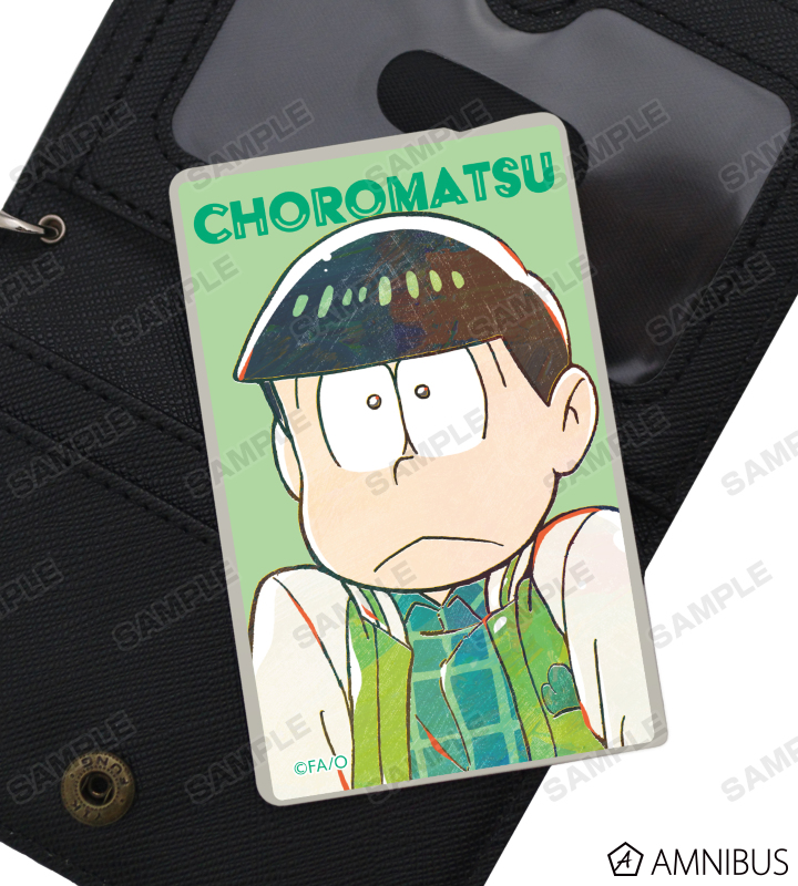 おそ松さん - チョロ松 Ani-Art 第3弾 カードステッカー