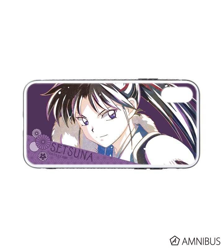 半妖の夜叉姫 せつな Ani Art 強化ガラスiphoneケース Amnibus アムニバス