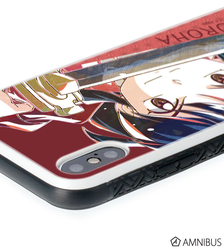 もろは Ani-Art 強化ガラスiPhoneケース