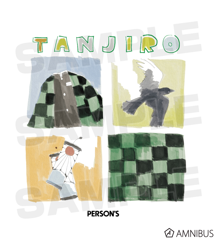 PERSON'S 竈門炭治郎 Tシャツ
