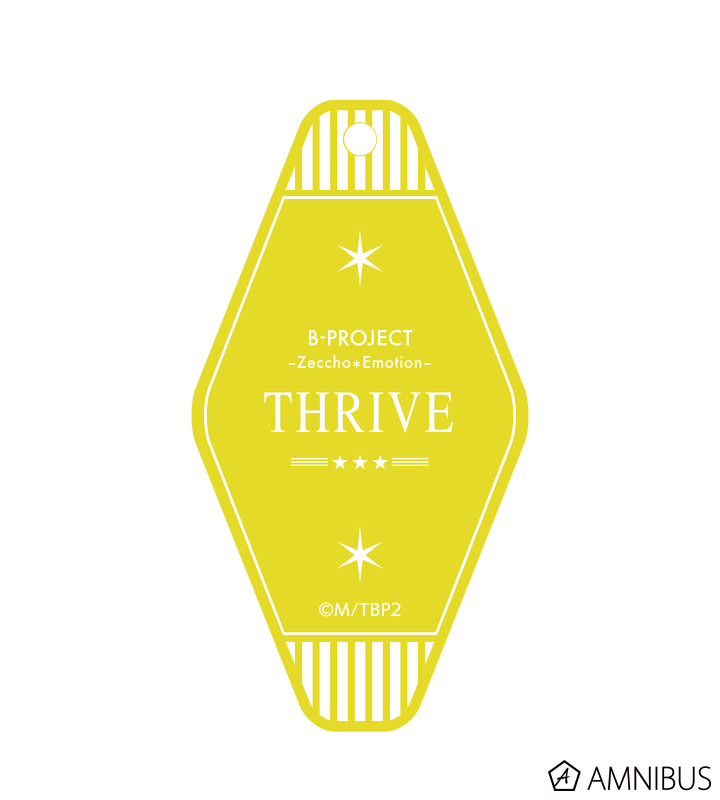 THRIVE モーテル風アクリルキーホルダー