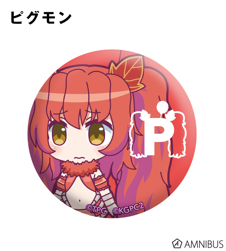 トレーディングイニシャル缶バッジ