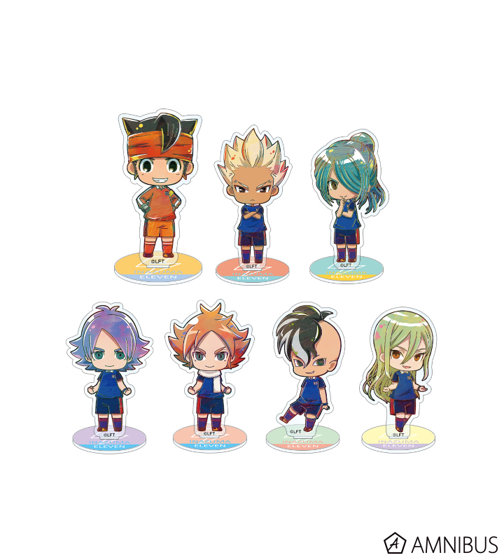 イナズマイレブン トレーディング デフォルメani Art アクリルスタンド Ver B Amnibus アムニバス