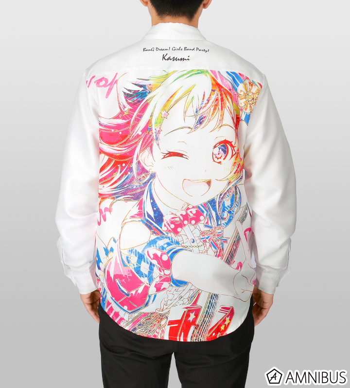 戸山 香澄 Ani-Art フルグラフィックカジュアルシャツ