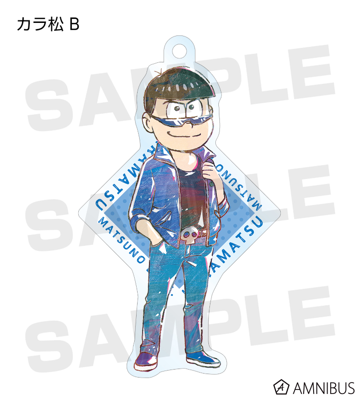 えいがのおそ松さん トレーディング Ani-Art ゆらゆらアクリルキーホルダー おそ松さん - トレーディング Ani-Art アクリルキーホルダー
