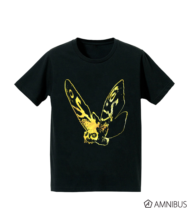 ゴジラ モスラ 箔プリントtシャツ レディース Amnibus アムニバス ゴジラ モスラ 箔プリントtシャツ レディース Amnibus アムニバス
