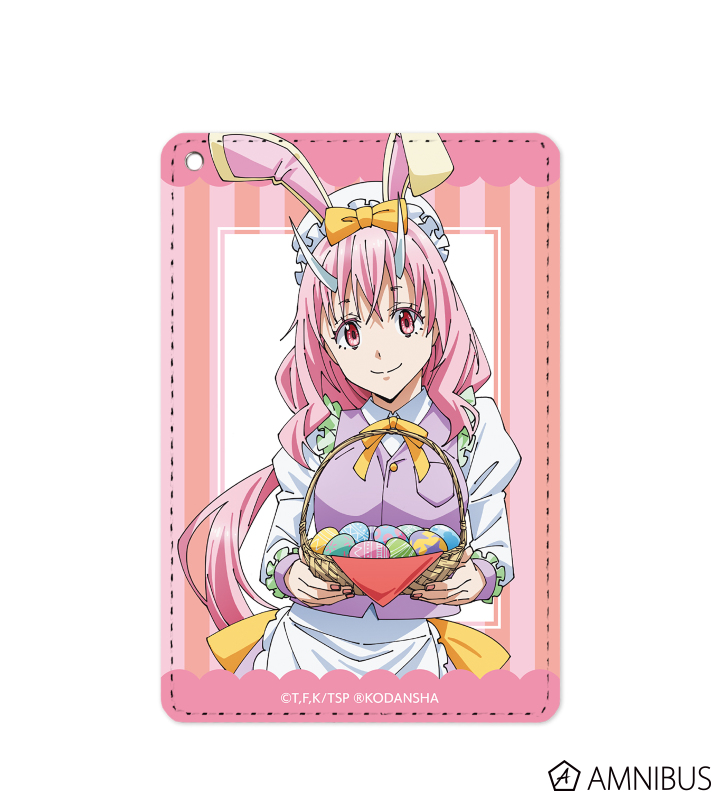 転生したらスライムだった件 描き下ろしイラスト シュナ イースターver 1ポケットパスケース Amnibus アムニバス