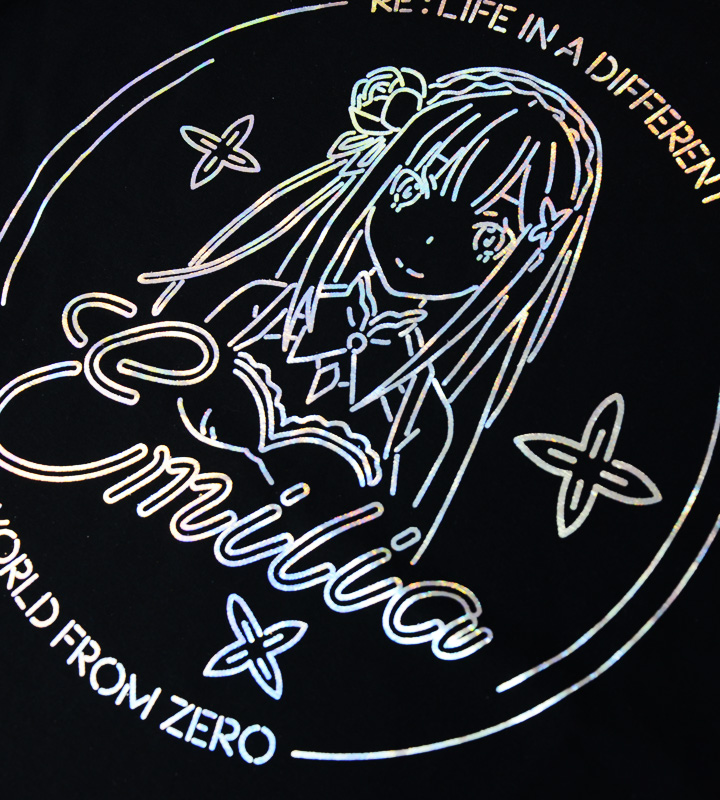 Ani-Neon ホログラムTシャツ(エミリア)
