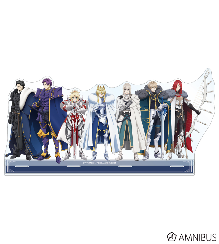 劇場版 Fate Grand Order 神聖円卓領域キャメロット 前編 Wandering Agateram 円卓の騎士 Bigアクリルスタンド Amnibus アムニバス