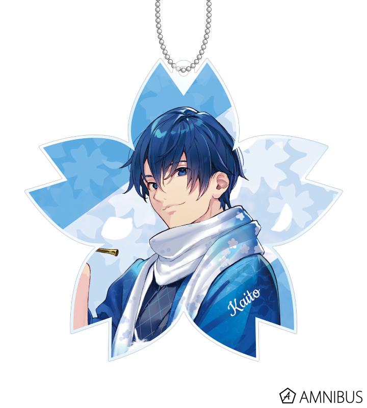 桜ミク 描き下ろしイラスト Kaito Art By しらび Bigアクリルキーホルダー Amnibus アムニバス