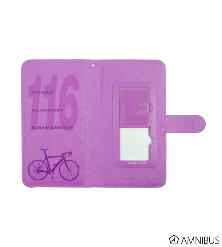 弱虫ペダル Glory Line 手帳型スマホケース 岸神小鞠 Amnibus アムニバス