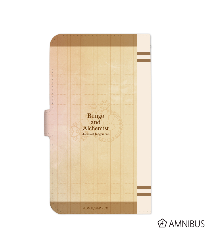 ラインアート 手帳型スマホケース