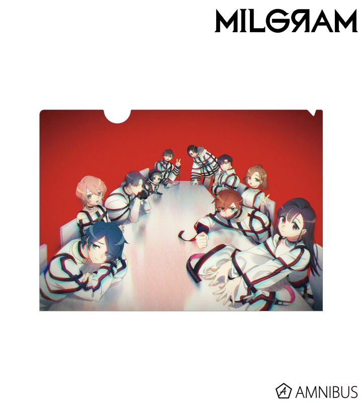 ミルグラム MILGRAM　1th クリアファイル MILGRAM -ミルグラム- - 1st Anniversaryイラスト クリアファイル