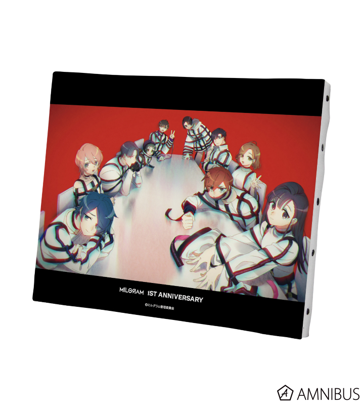 Milgram ミルグラム 1st Anniversaryイラスト キャンバスボード Amnibus アムニバス