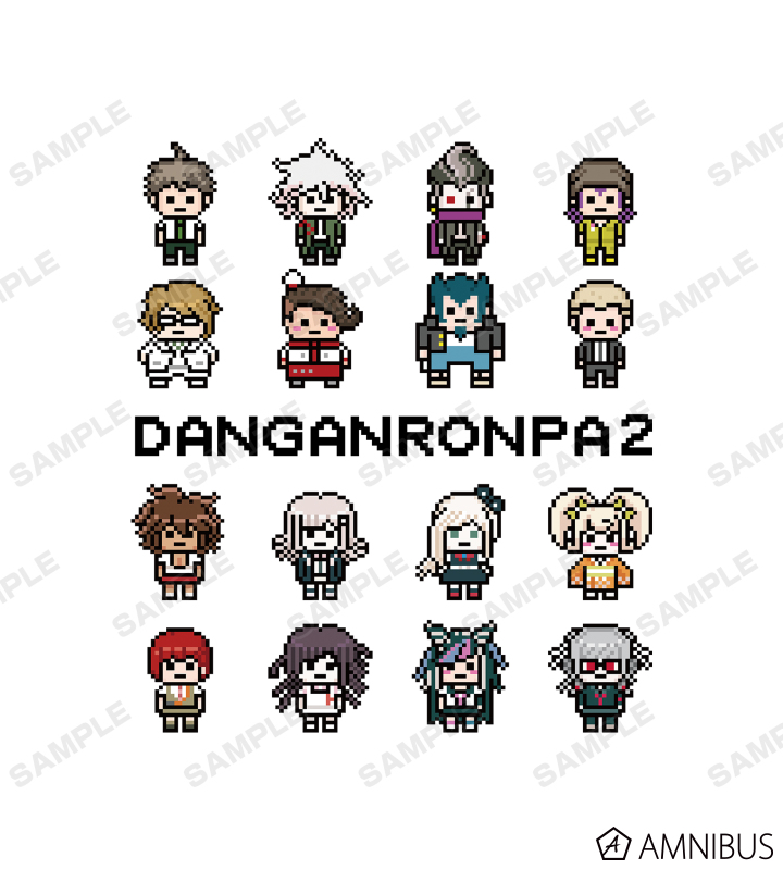 ドット絵モチーフTシャツ ver.B