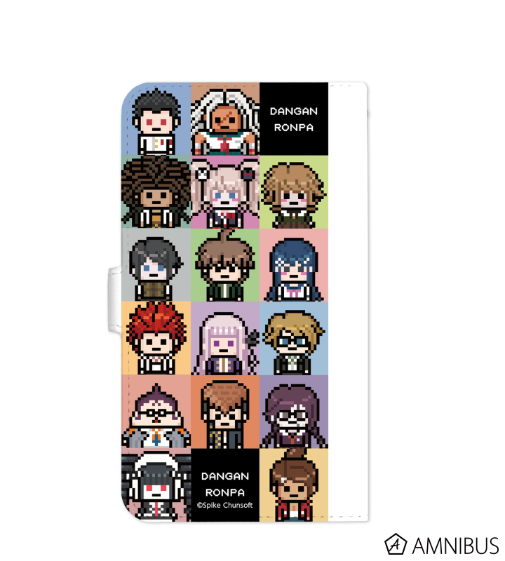 ドット絵モチーフ手帳型スマホケース ver.A