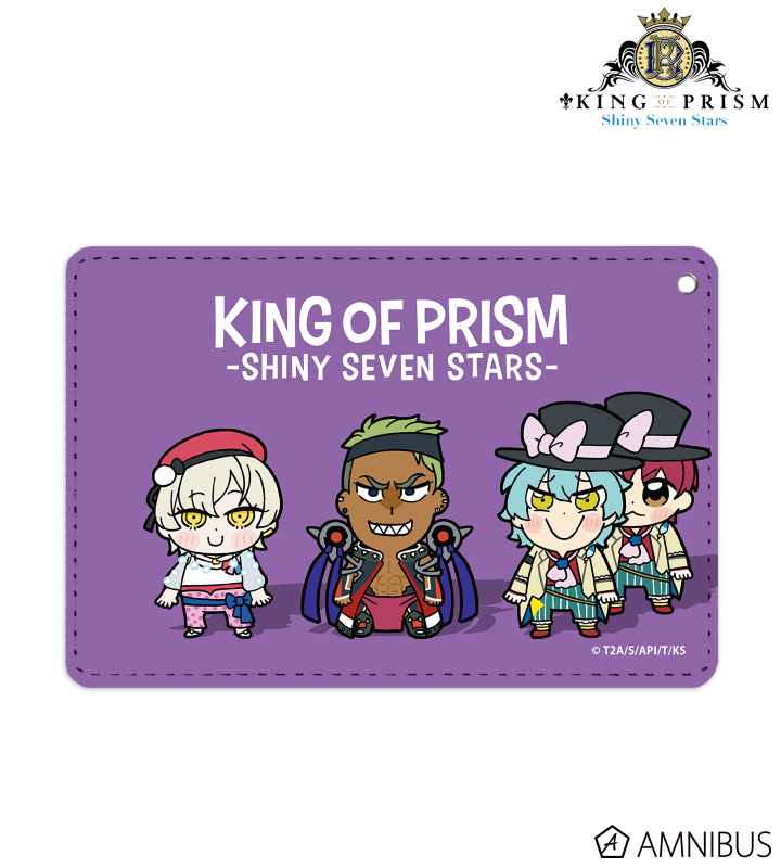 KING OF PRISM × 大川ぶくぶ Schwarz Rose 1ポケットパスケース