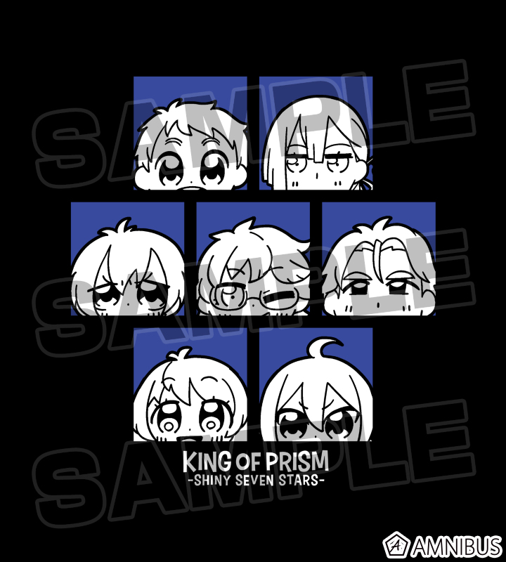 KING OF PRISM × 大川ぶくぶ Edel Rose Tシャツ