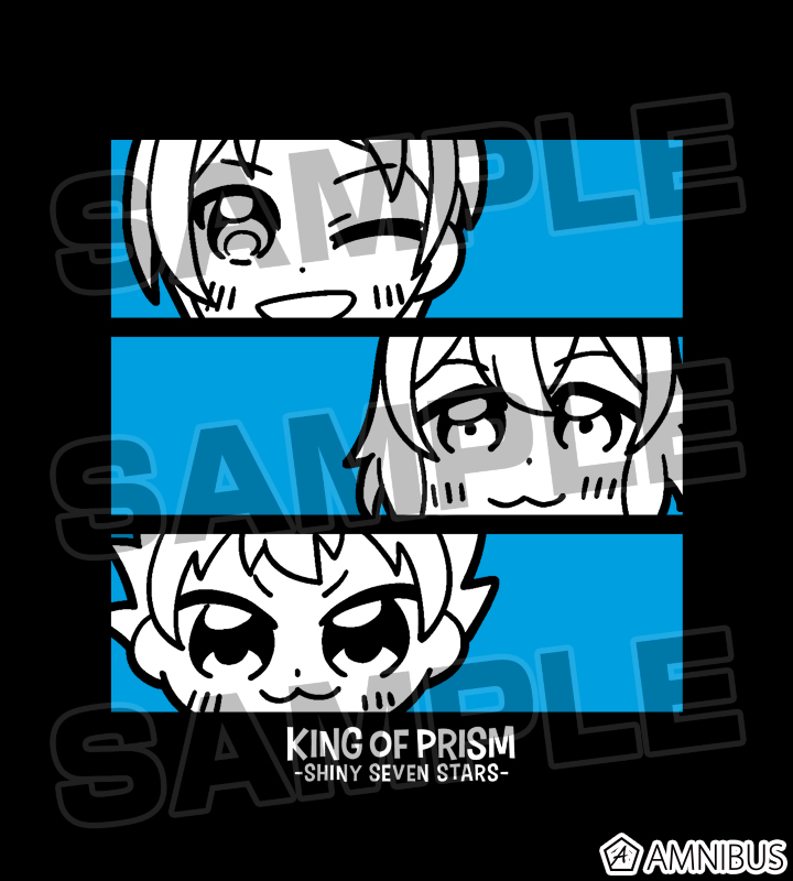 KING OF PRISM × 大川ぶくぶ Over The Rainbow Tシャツ