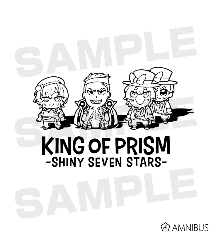 KING OF PRISM × 大川ぶくぶ Schwarz Rose パーカー