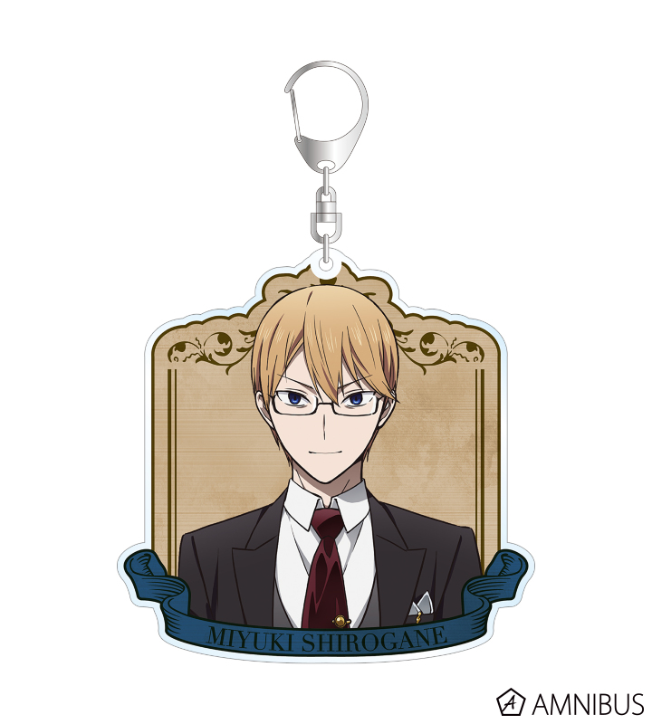 かぐや様は告らせたい 天才たちの恋愛頭脳戦 描き下ろしイラスト 白銀御行 メイド 執事ver Bigアクリルキーホルダー Amnibus アムニバス