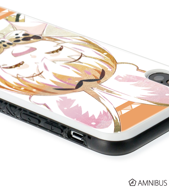 サーバル Ani-Art 強化ガラスiPhoneケース