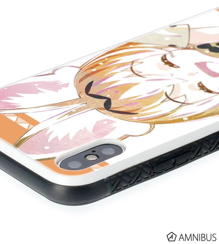 サーバル Ani-Art 強化ガラスiPhoneケース