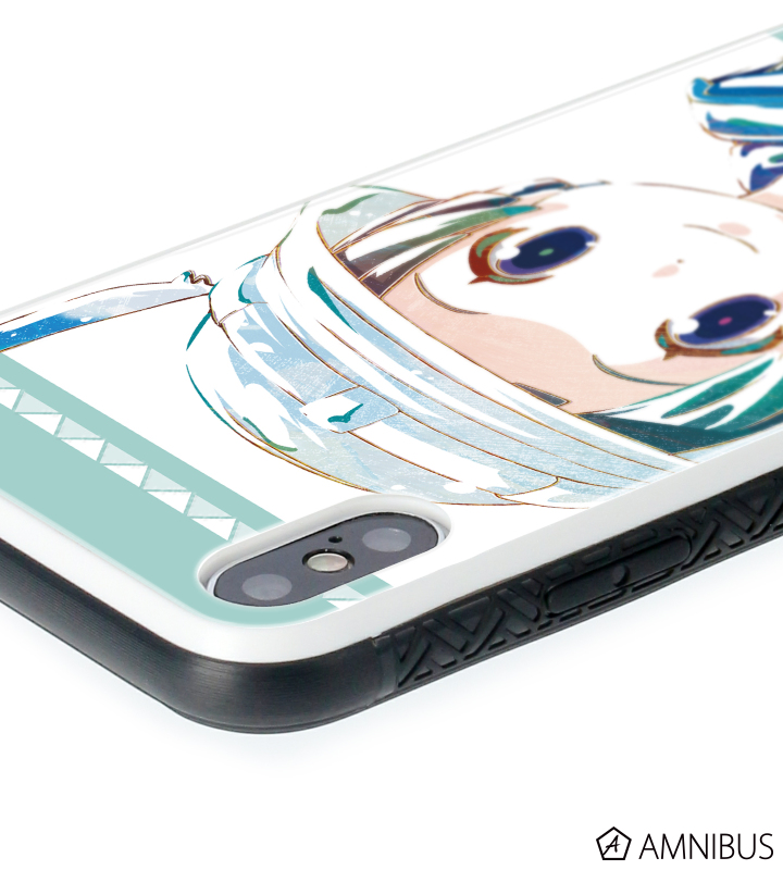 キュルル Ani-Art 強化ガラスiPhoneケース