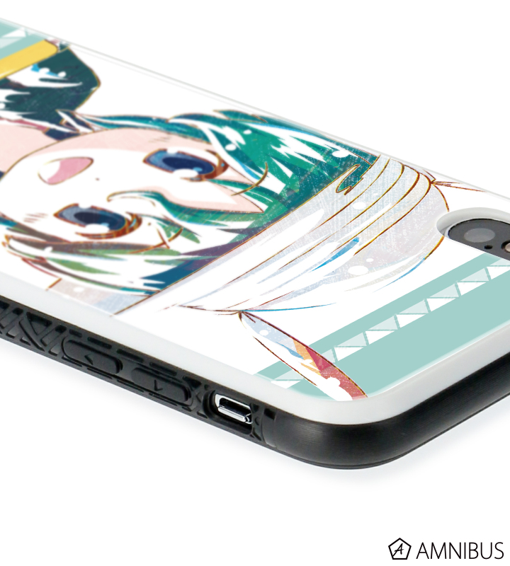 かばん Ani-Art 強化ガラスiPhoneケース